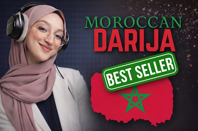 do moroccan darija tamazight or algerian voice over for ecom ads ugc