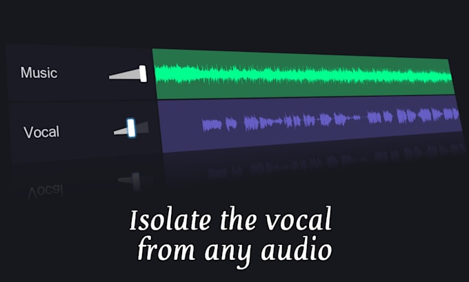 isolate vocals or instrumentals from any song