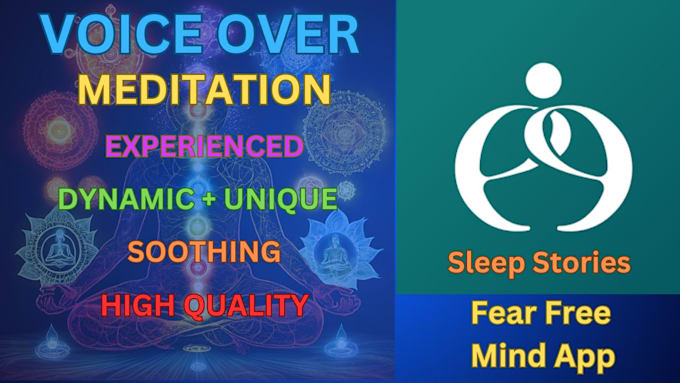 record your meditation voice over