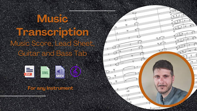 transcribe your music into digital score
