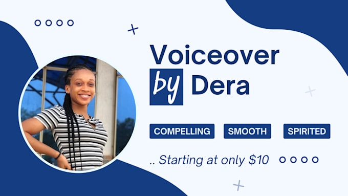 record a natural english female voiceover