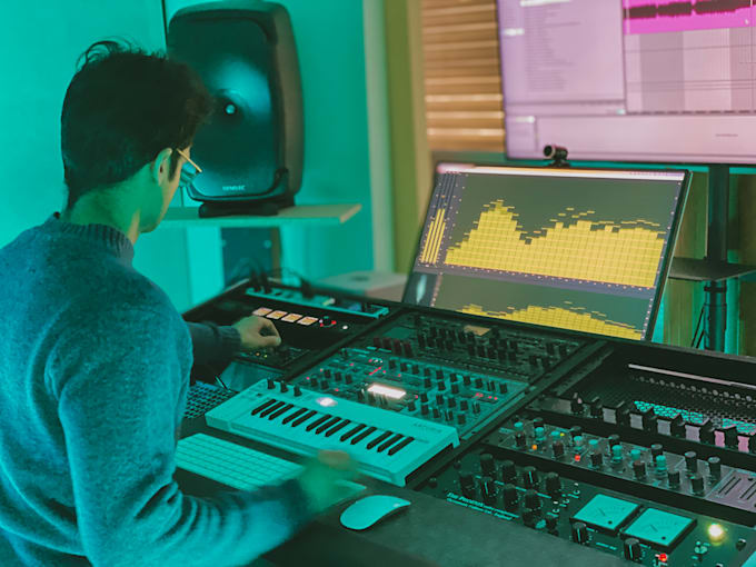 master techno, trance, edm, pop, house with analog gear
