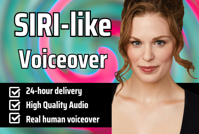 be your siri style voiceover