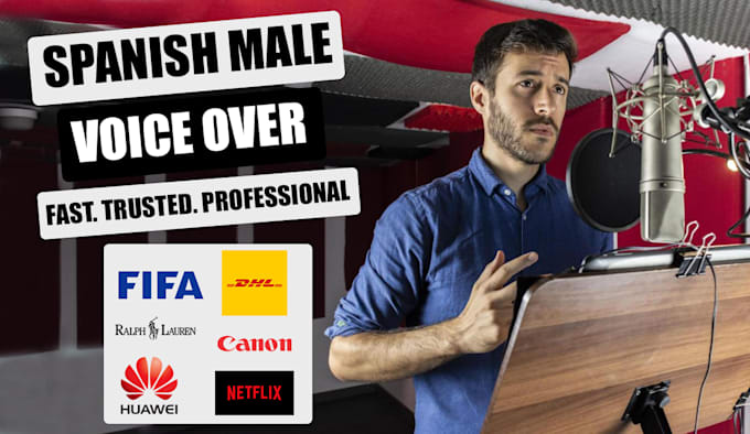 do a professional spanish voice over male