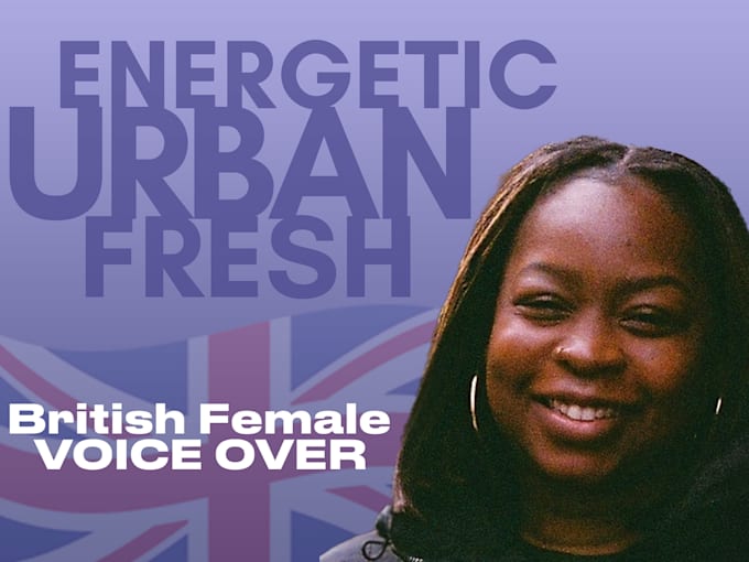 record a professional london UK female voiceover or narration