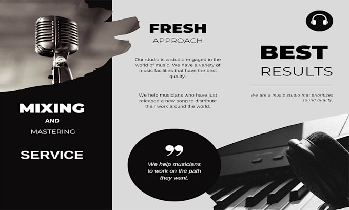 mixing and mastering for you