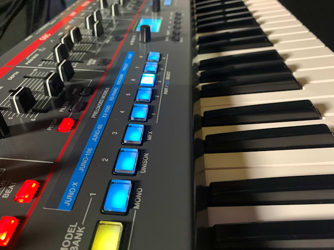 record keyboards and synthesizers for your musical projects