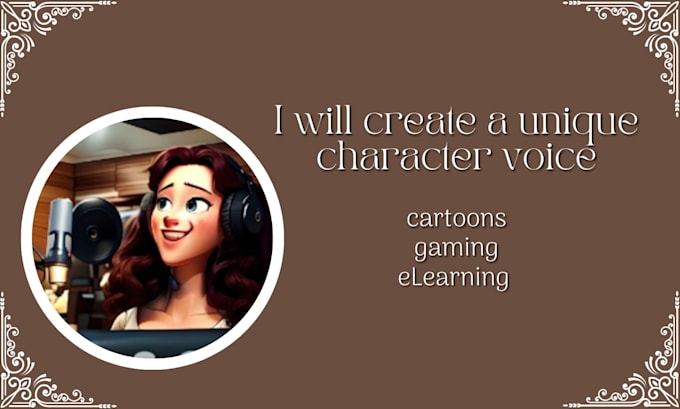 create a unique character voice