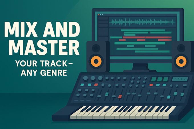 edit, mix and master your track any genre