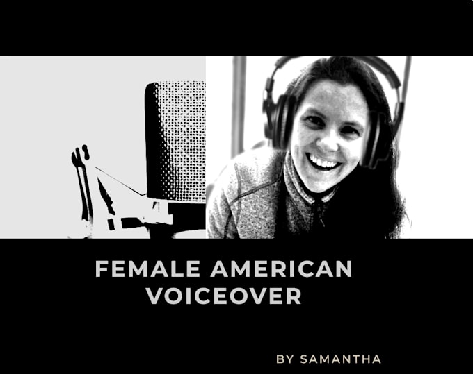 record an authentic, american female voice over