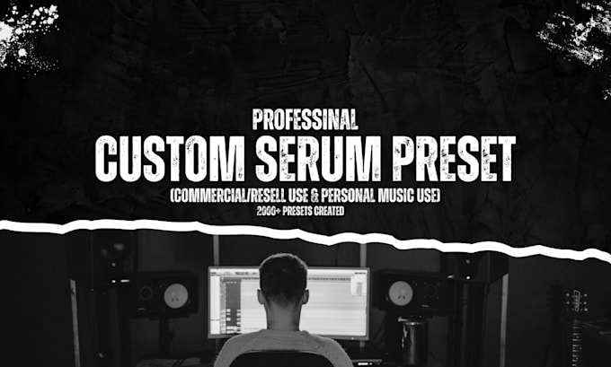 make a custom serum presets for you in 24 hours