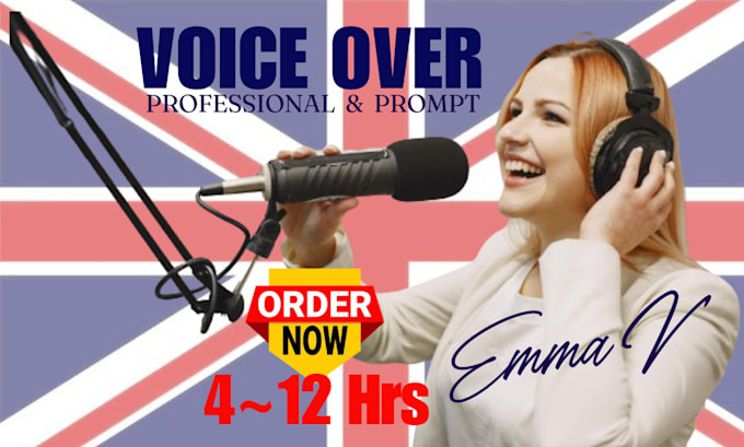 do natural young british UK female voice over today