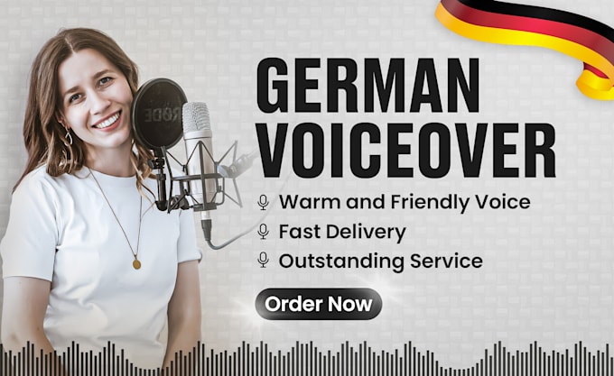 record a female german voiceover