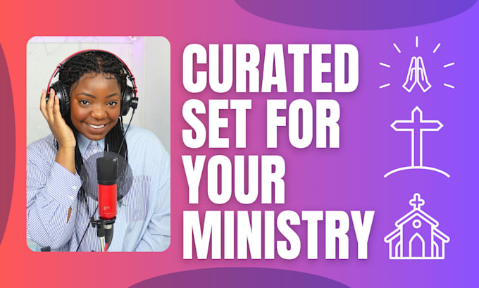 sing a praise and worship set for your online ministry