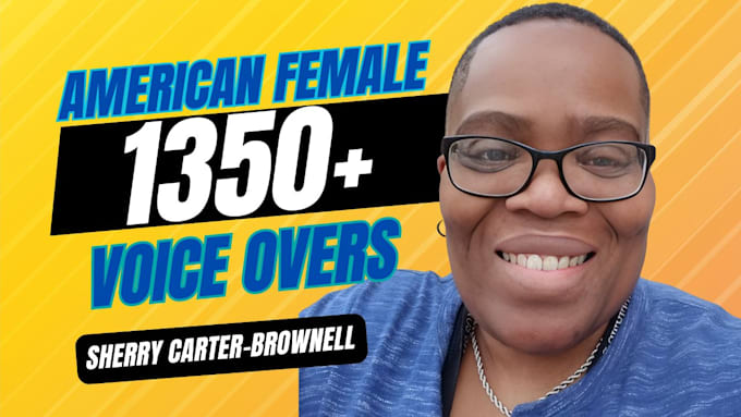 record an american female voice over pro quality narration