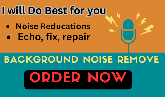 do noise reductions, clean, fix, podcast, audio enhance