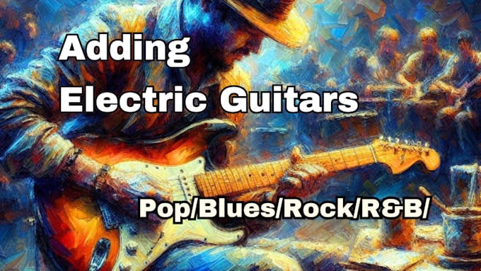 record custom electric guitar tracks
