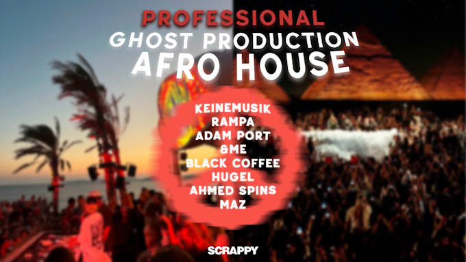 ghost produce an afro house track for you
