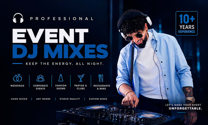 create a seamless dj mix for your event or party