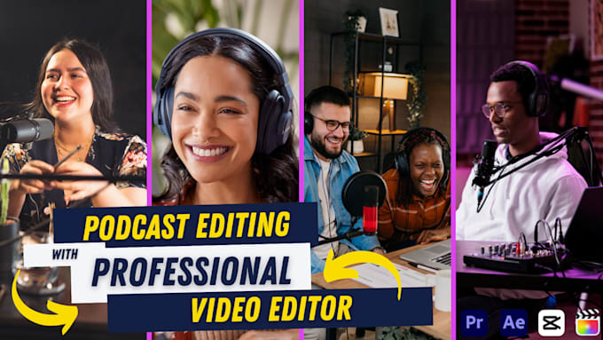 do podcast video audio editing, mixing and mastering