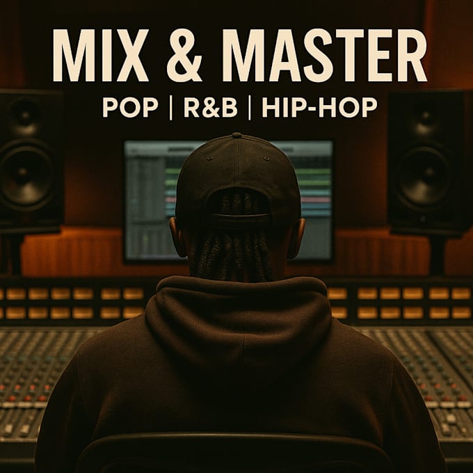 polish your pop, rnb, or hip hop track with pro mixing and mastering