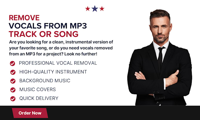 remove vocals from your mp3 track or song