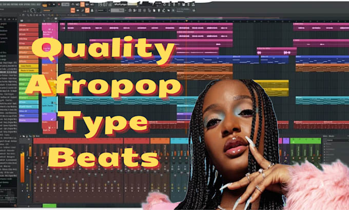 produce your high quality afrobeat, amapiano, dancehall and afropop type beats