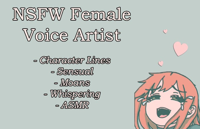 record female nsfw sfw voice for projects