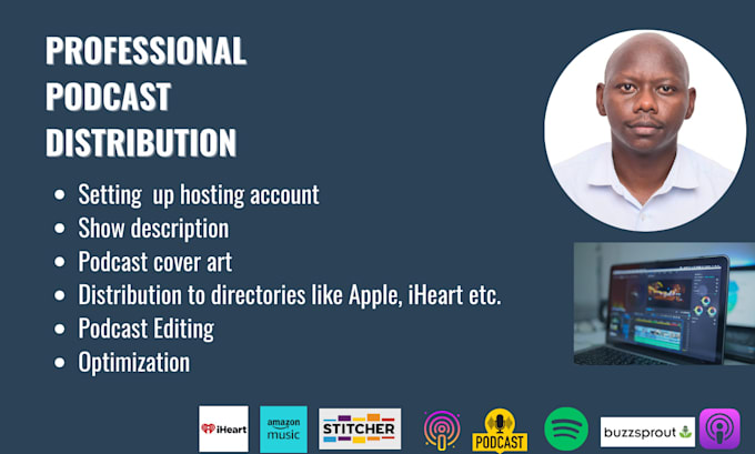 set up, launch and distribute your podcast