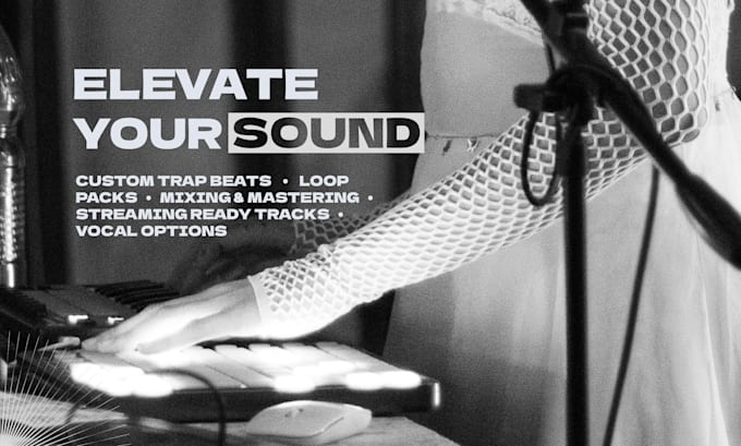 produce custom trap beats, hard hitting and unique