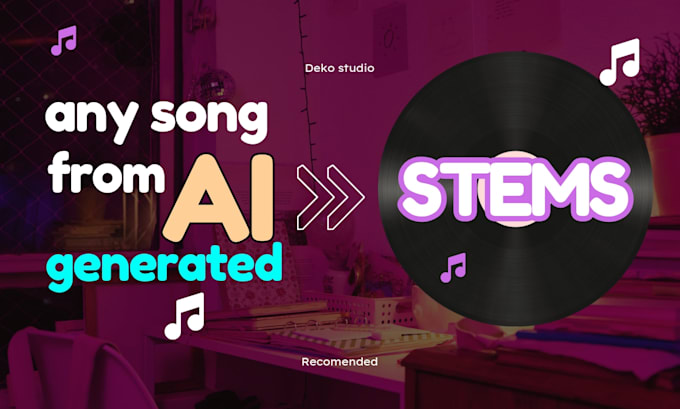 make stems from ai generated song