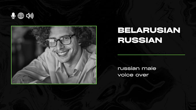 professional voice in russian for videos or audiobooks