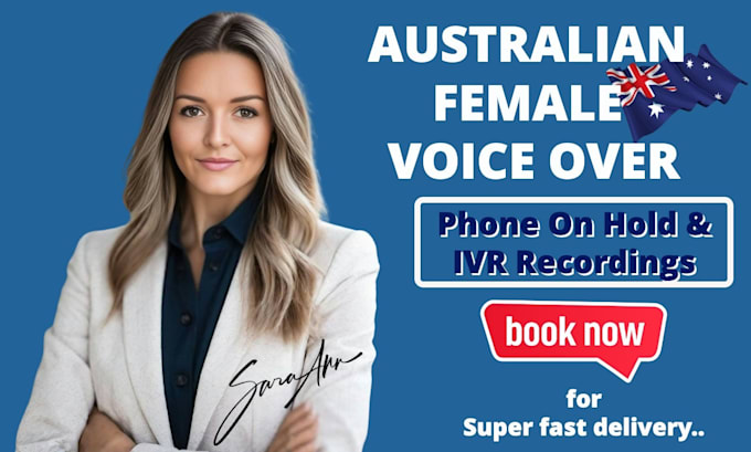record your message on hold or IVR voice over
