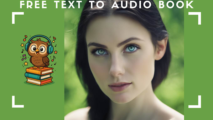 for free turn your book into an audiobook using ai