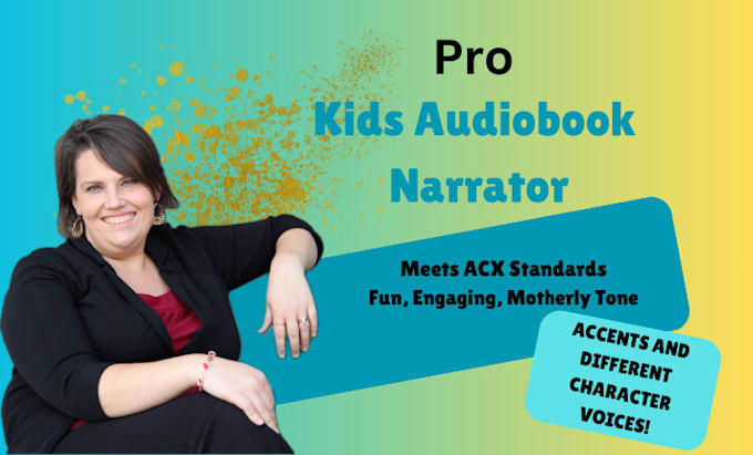 be your childrens book narrator and voice actor
