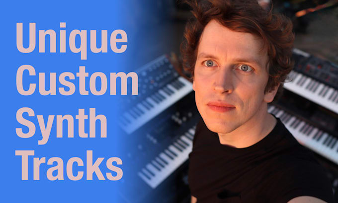 record unique custom synth tracks for your music
