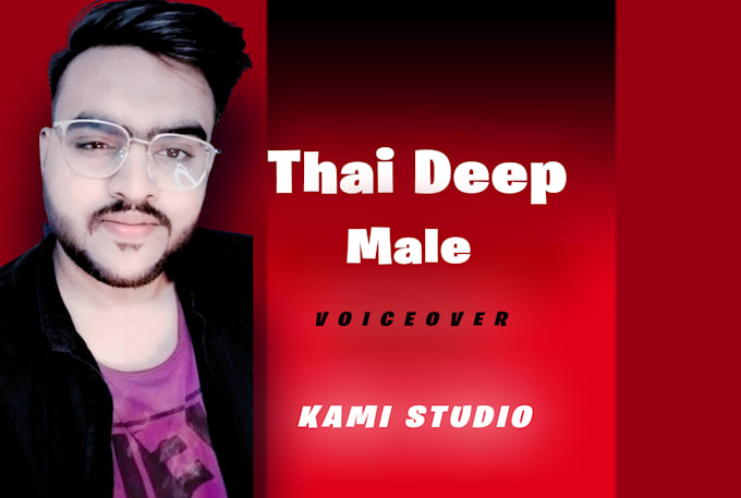 record professional thai male voice over