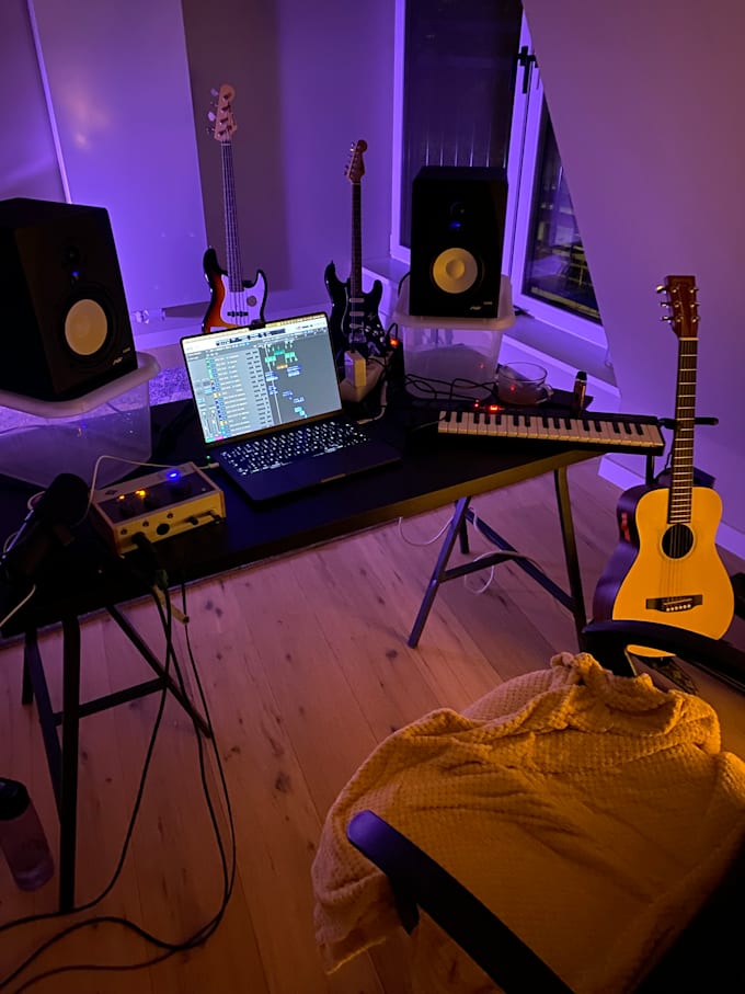 mix, master and produce a song