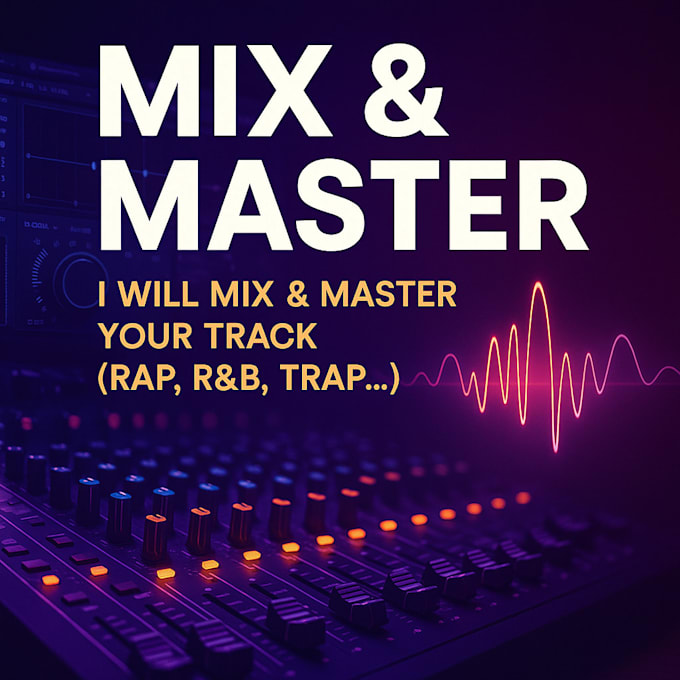 mix and master your rap, rnb or afrobeat song