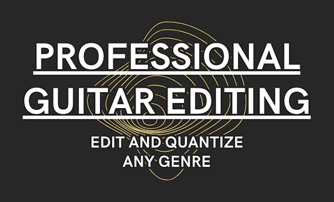 edit and quantize your guitars