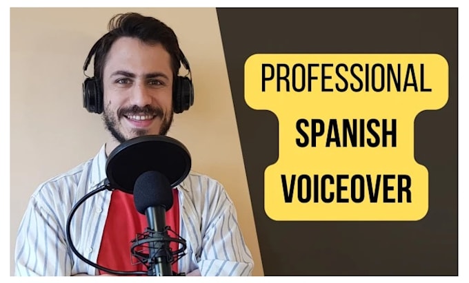 record a male spanish elearning voiceover