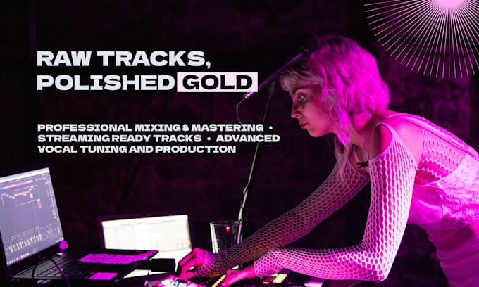 mix and master your song or enhance your existing track