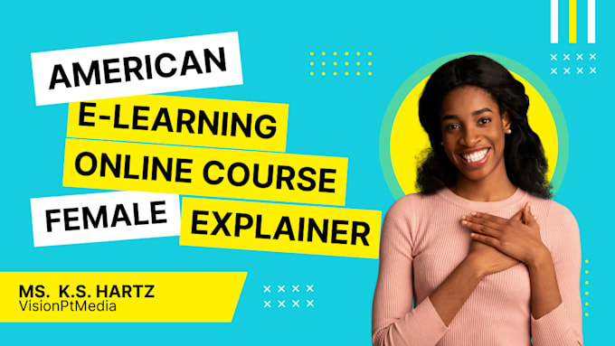 narrate an elearning, explainer, corporate or online course