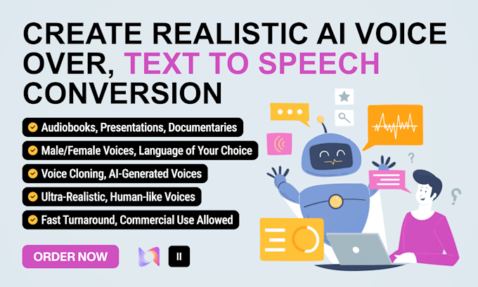 create a realistic human like ai voiceover using eleven labs