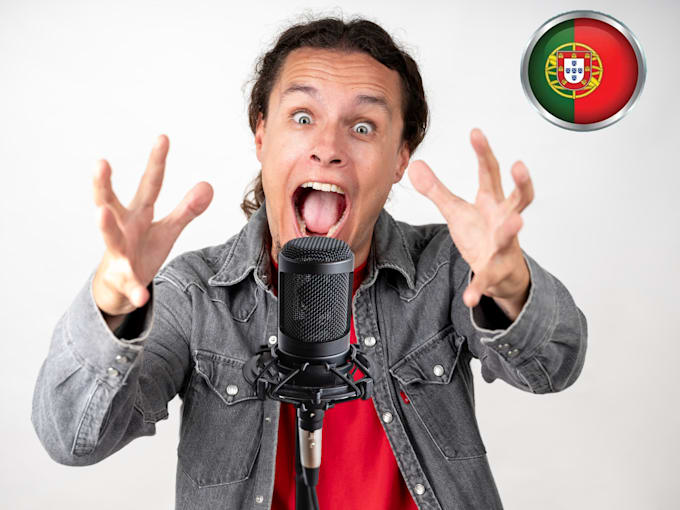 provide professional voice over in portuguese