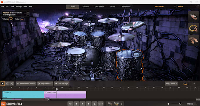 write and programme midi drums for your song