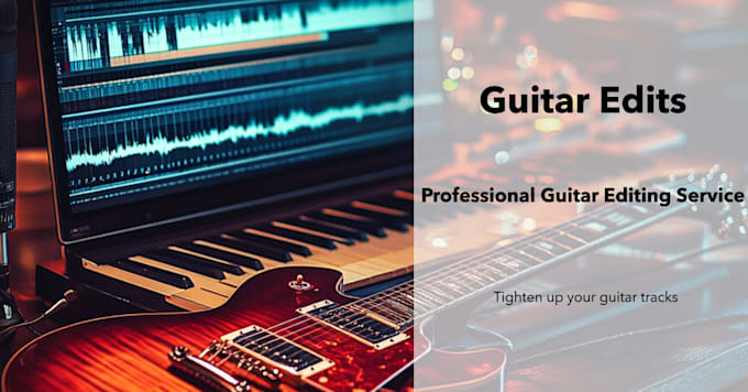 edit and tune your guitar tracks