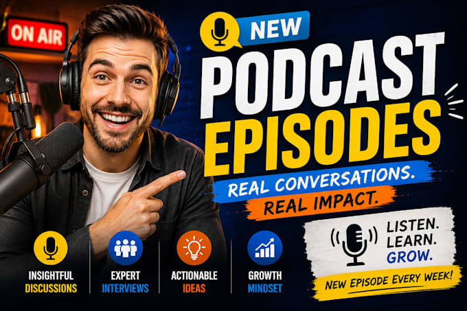 professionally edit podcast episodes, enhance audio and remove background noise