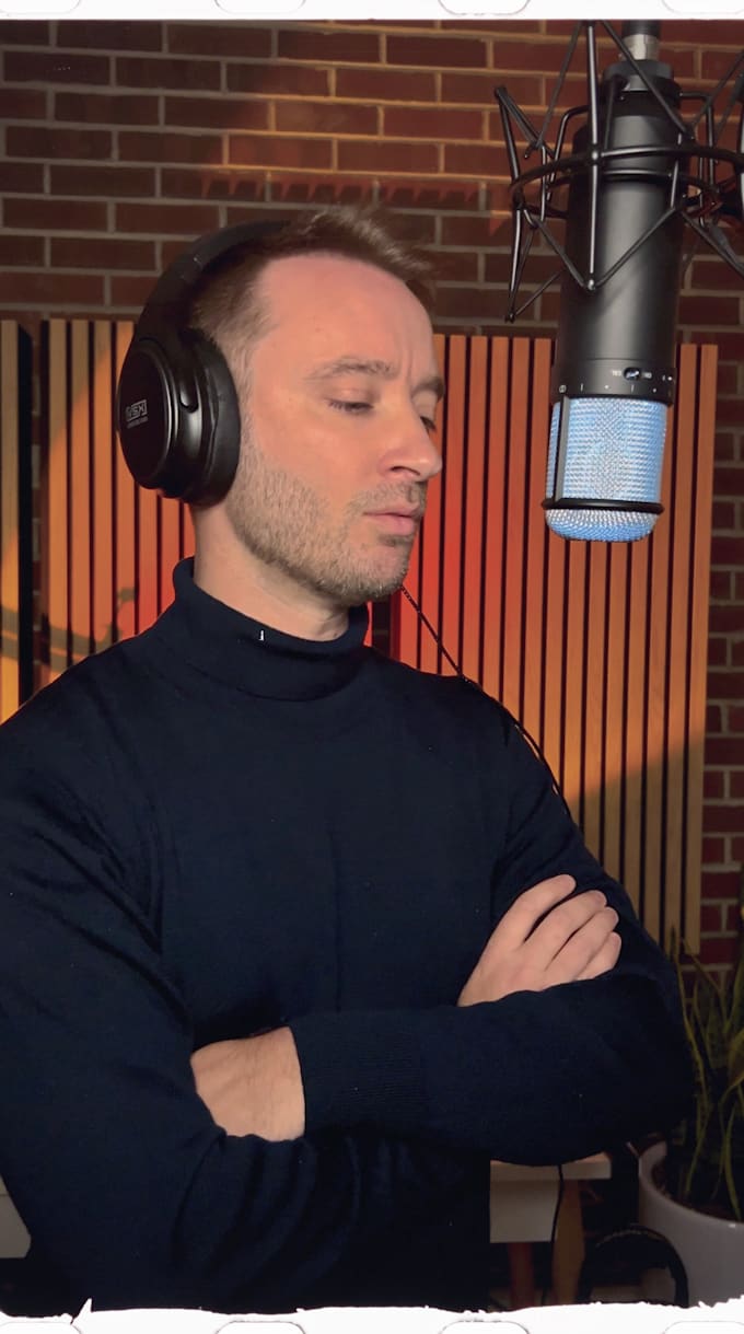 record smooth, vintage male vocals for your jazz, swing or big band track