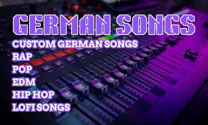 cruixie complete custom german rap, pop, edm, hip hop, lofi songs, female singer
